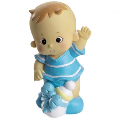 Figura tarta bebe niño biberón