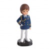 Figura tarta niño traje azul
