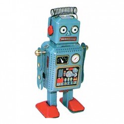 Robot azul