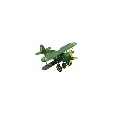 Avión verde