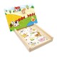 Puzzle Granja magnetico