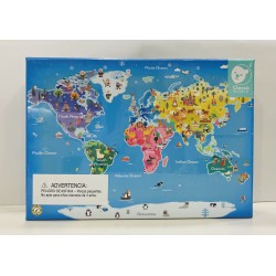 Puzzle mapa del mundo