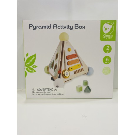 Pyramid activity box