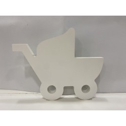 Figura carricoche madera