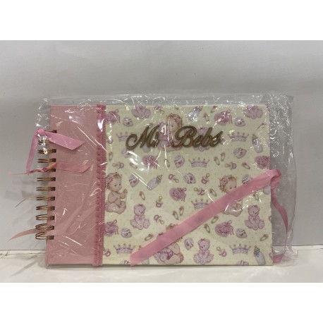 Albúm bebé rosa